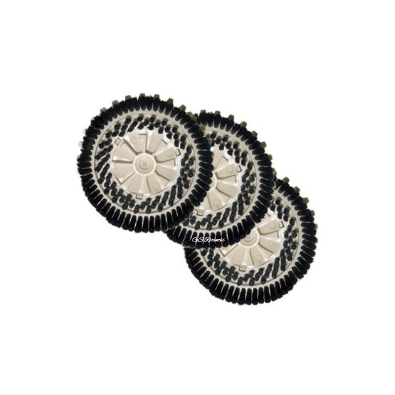 Tris spazzole Pad/Setole